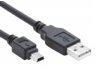     USB kabel A-miniB 4pin 1,8m   